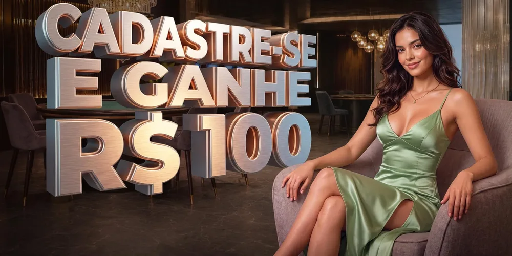 Banner da TopX: cadastre-se e ganhe R$100